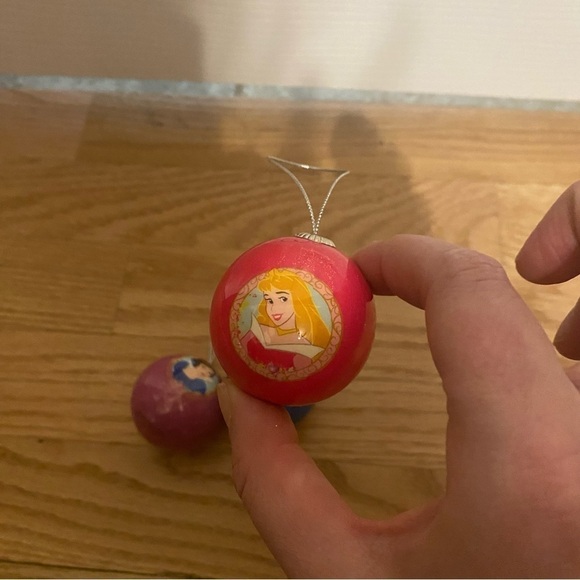 Disney Princess Ball Christmas Ornament Set Bundle Belle Snow White Cinderella - Picture 6 of 8